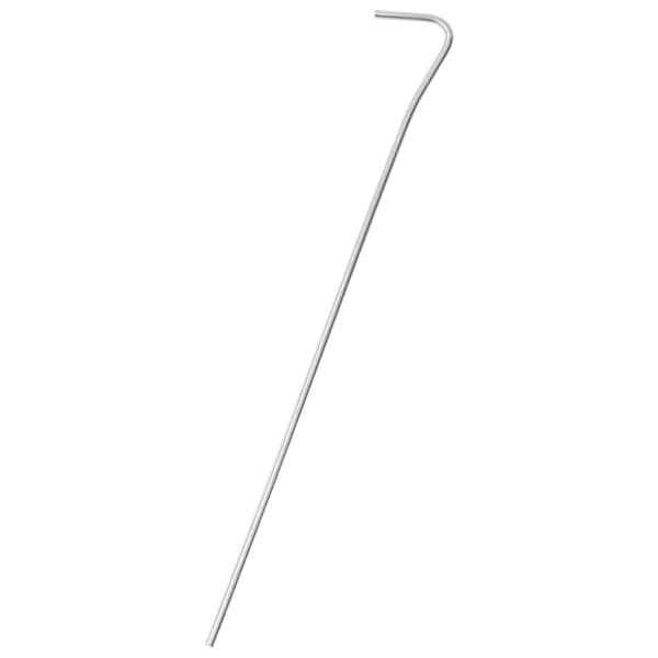 Tältpinnar 50 st 23 cm Ø3 mm galvaniserat stål