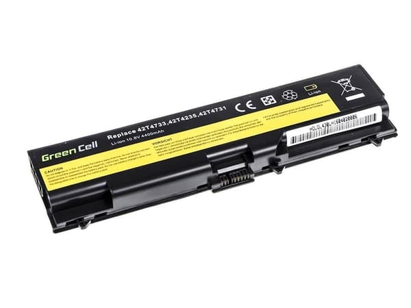 Laptopbatteri til Lenovo ThinkPad L430 L530 T430 T530 W530 / 11,1V 4400mAh