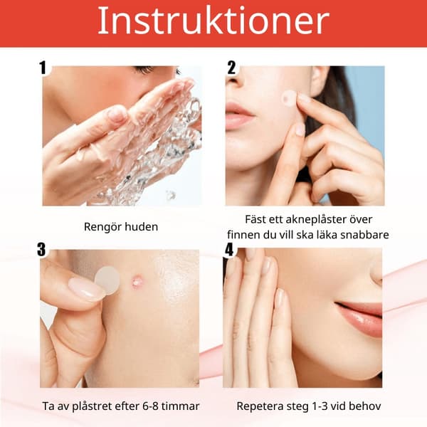 Acneplåster - Pimple Patches - 36 stycken