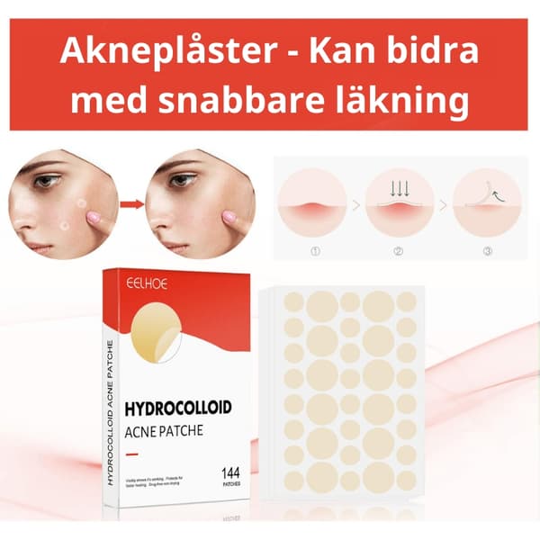144 stk Bumsplastre - Acneplastre