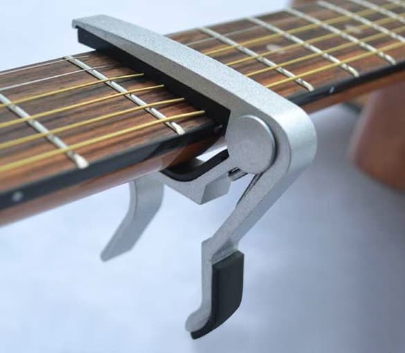 Guitar Capo - Sølv