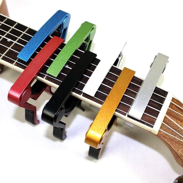Gitarr Capo / Gitarklemme - Blå