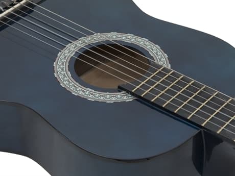 DIMAVERY AC-303 klassisk gitarr 3/4, blå