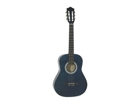 DIMAVERY AC-303 klassisk gitarr 3/4, blå