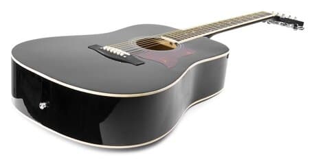 MAXMusic SoloJam Western gitarr, set, svart