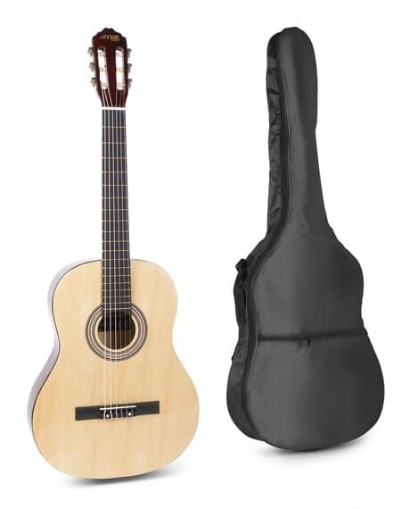 MAXMusic SoloArt Klassisk gitarrset Naturell