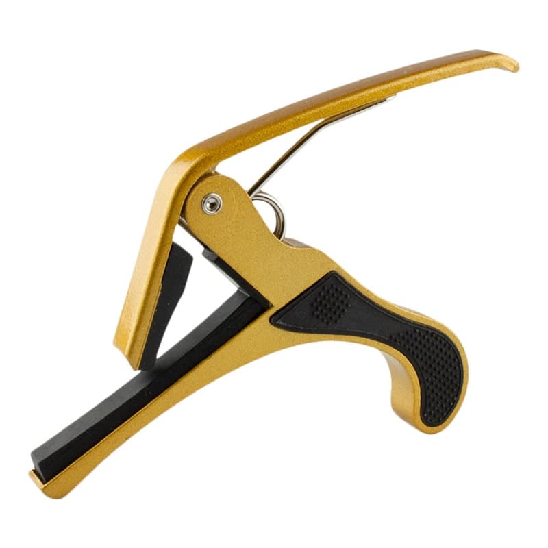 Gitarr Capo i metall - Guld