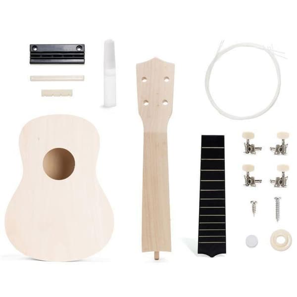 Musikinstrument - Kikkerland - Ukulele - DIY - Vuxen - Att montera