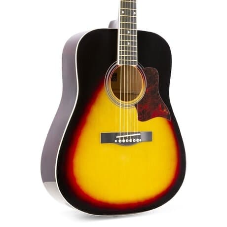 MAX SOLOJAM gitarrpaket westerngitarr Sunburst