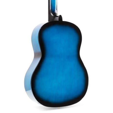 MAX SoloArt klassisk akustisk gitarr (39") Starter Set - Blå
