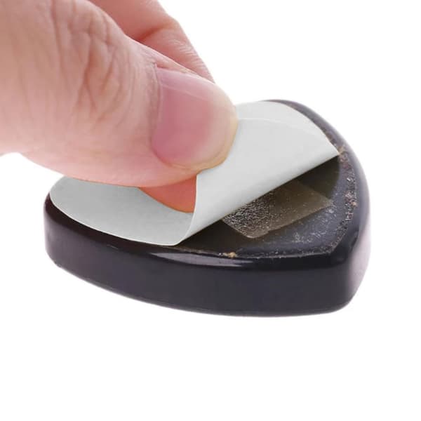 INF 5-delad Guitar Pick Mediator Hållare Plast Plectrum Case