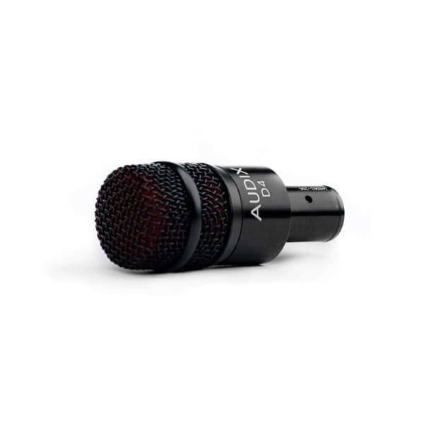 Mikrofon - Audix - D4 - Dynamisk - Hyperkardioid - Bastrumma och stortromma