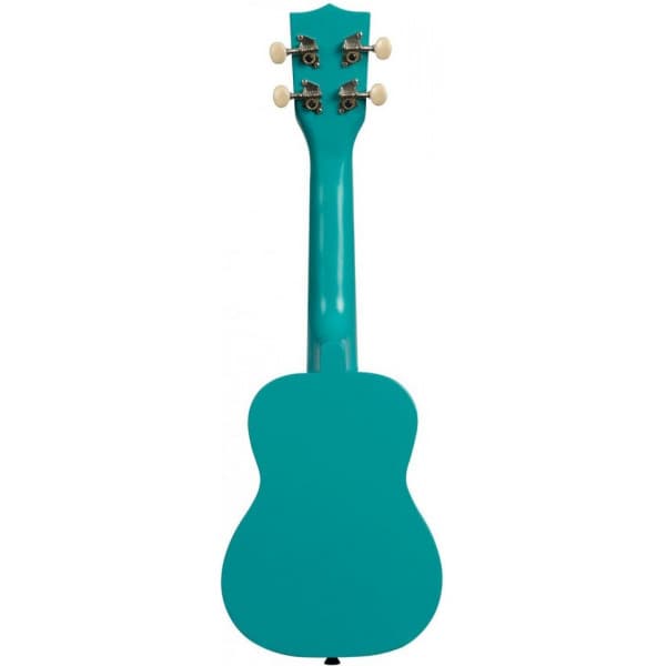 Kala Ukadelic Lochness Soprano -ukulele, blågrøn