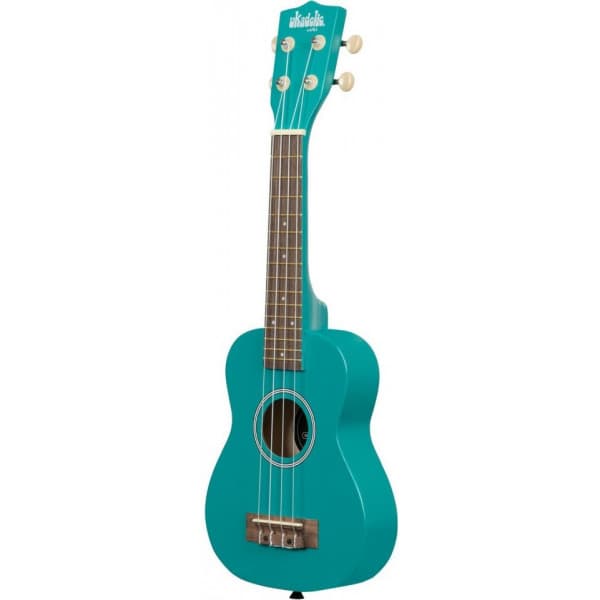 Kala Ukadelic Lochness Soprano -ukulele, blågrøn