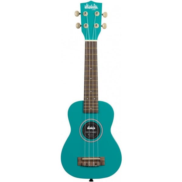 Kala Ukadelic Lochness Soprano -ukulele, blågrøn