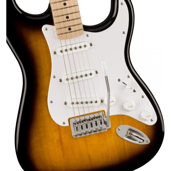 Squier Sonic Stratocaster - 6-strenget elektrisk guitar, 2-Color Sunburst