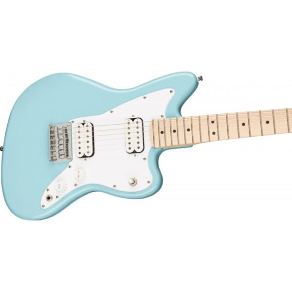 Squier Mini Jazzmaster HH elektrisk guitar, Daphne Blue
