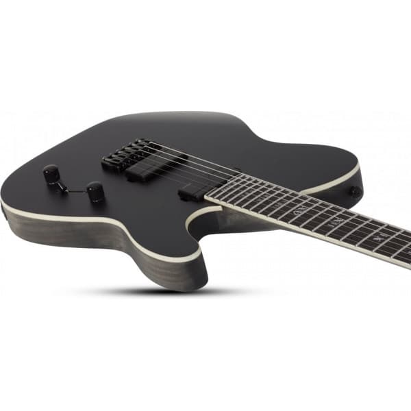 Schecter PT SLS Evil Twin -elgitarr, Satin Black