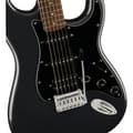 Pikkukuva 5 / 7: Fender Squier Affinity Series Stratocaster HSS Pack -kitarapaketti, Charcoal Frost Metallic