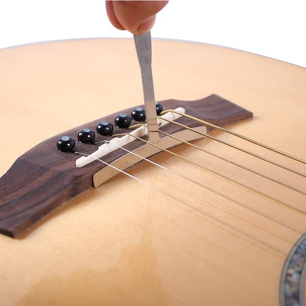 INF T-formet guitarlinealsæt i rustfrit stål