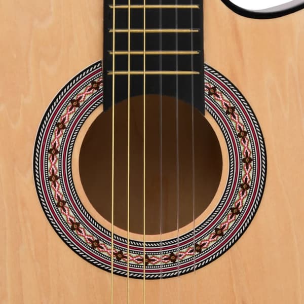 vidaXL western akustisk guitarsæt 12 dele med 6 strenge 38" -  Guitarer