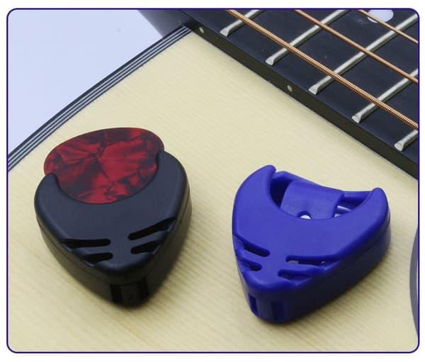 INF Guitar Pick Holder Case (pakke med 5)