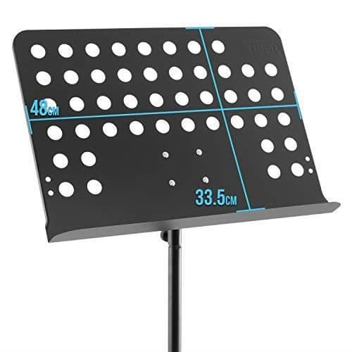 Tiger MUS7-BK Orkestermusikställ - Svart MUS7-BK
