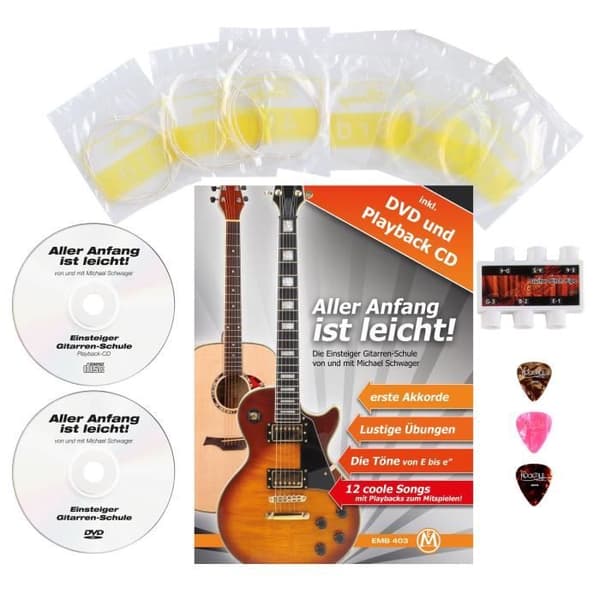 Klassisk Cantabile Concert Guitar Acoustic Series AS-851 3/4 Starter Set