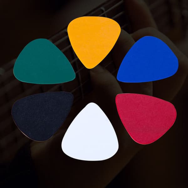 INF 10 stykker blandet farve guitar picks 0