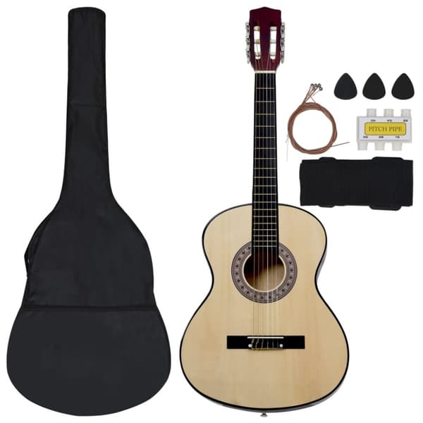 Gitarr för nybörjare 8 delar klassisk 3/4 36"