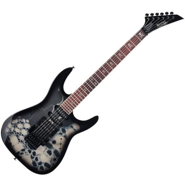 Rocktile Pro JK150F-BSK skull elgitarr
