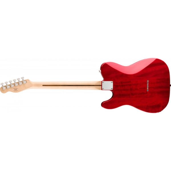 Squier Affinity Telecaster FMT SH elguitar, Crimson Red Transparent