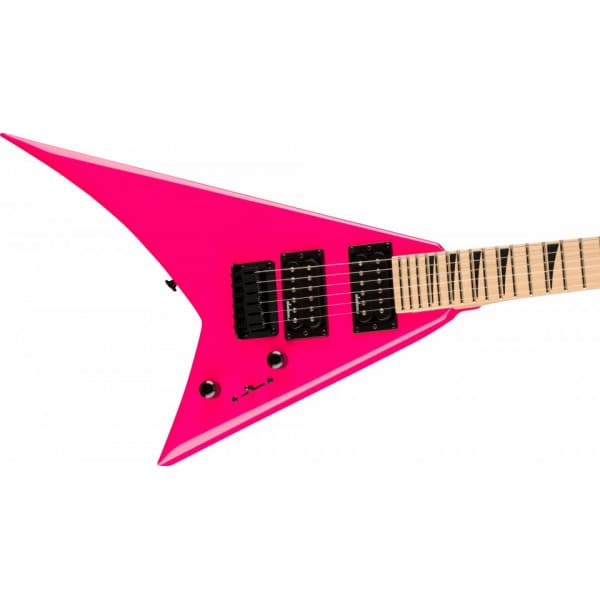 Jackson JS1XM Rhoads Minion elguitar, Neon Pink