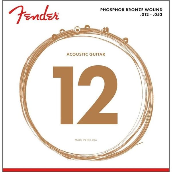 Fender fosforbrons lindad 12-53