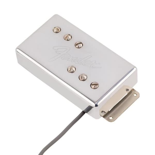 Mikro humbucker - Fender - CuNiFe Wide Range - Rikt ljud - Klara diskanttoner - Kromad kapsel