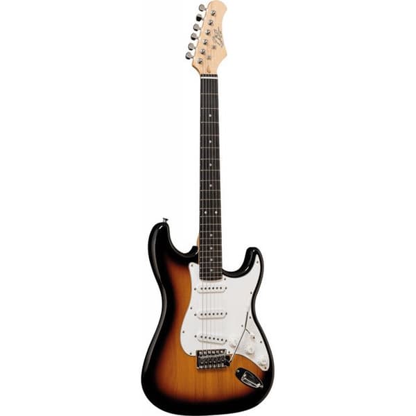 El-gitarr - EKO - EG-11 - Sunburst - Attraktiv design - För vuxen