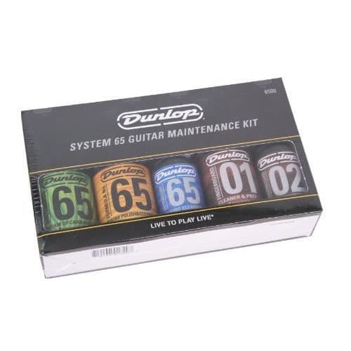 Gitarrunderhållssats - DUNLOP - 6500 - Komplett underhåll - För akustisk gitarr - Innehåller 1 kit
