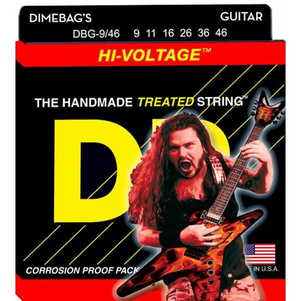 DR DimeBag Darell Lite-Heavy DBG946 9-46 elgitarrsträngar