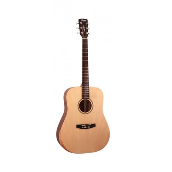 Cort Earth Bevel Cut - Akustisk gitarr serie Earth - Natur öppen porös