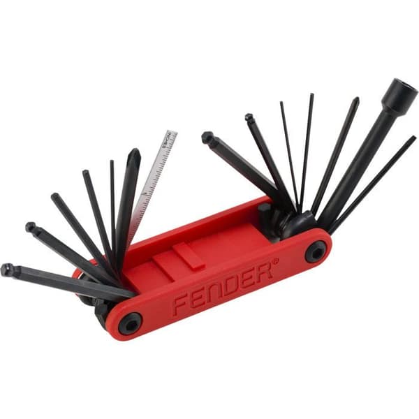 Fender Gitarr/Bas Multi-Tool Underhållsprodukter för Gitarr
