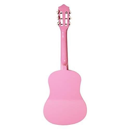 Klassisk gitarr - Musikgränd - MA-51 - Storlek 1/2 - Färg Rosa - Fodral inkluderat