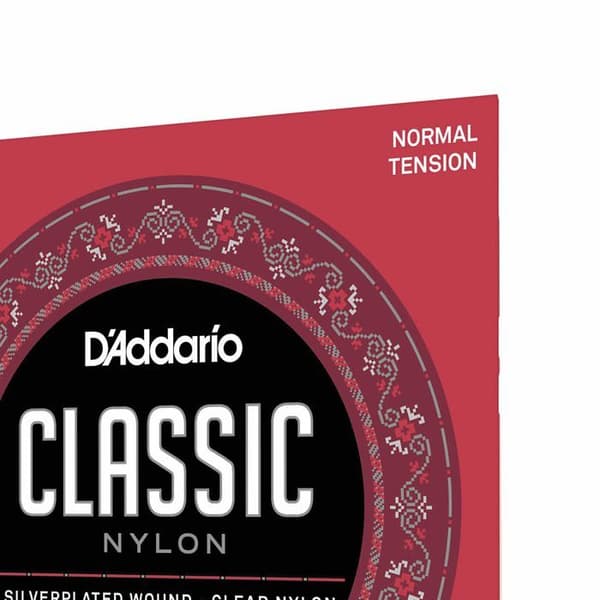 D'addario Guitar - EJ27N - Student Classics Klassisk gitarr strängsats Normal gauge .028-.043 Import Storbritannien