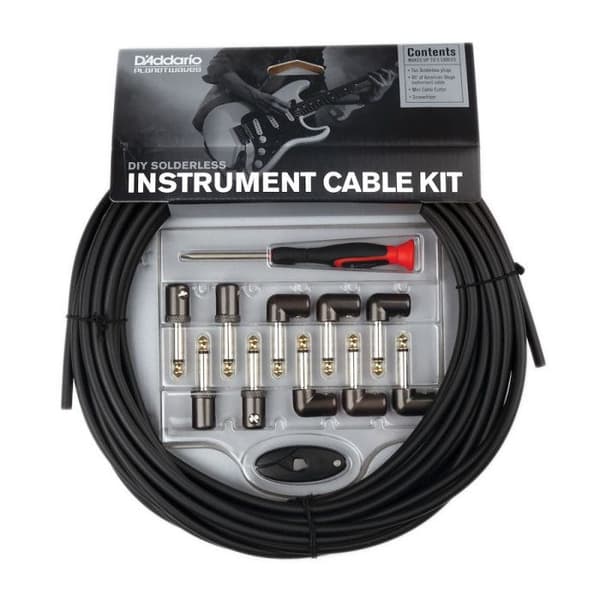 Planet Waves Planet Waves 15m Lödlös anpassad kabelsats 10 kontakter PW-GPKIT-50