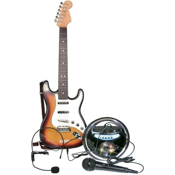 Bontempi RockMaster - Elektrisk gitarr och trådlös förstärkare