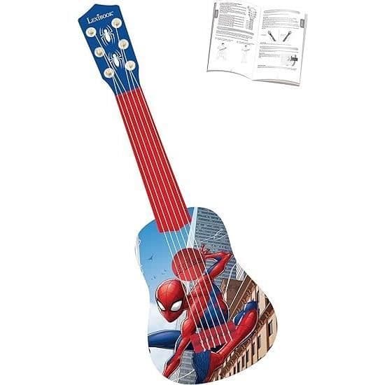 Lexibook - Ensimmäinen Hämähäkkimies-kitarani - 53 cm - Oppimisopas mukana