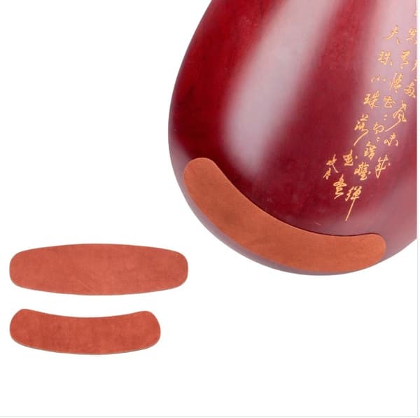 INF Halvmåneformad Anti-Slip Pad för Pipa Instrument