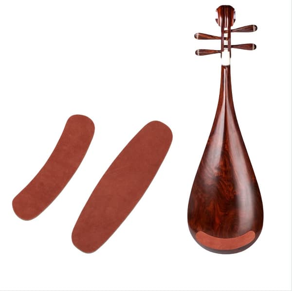 INF Halvmåneformad Anti-Slip Pad för Pipa Instrument