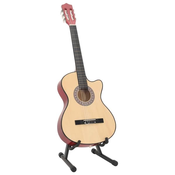 Akustisk gitarr 12 delar med 6 strängar western 38"