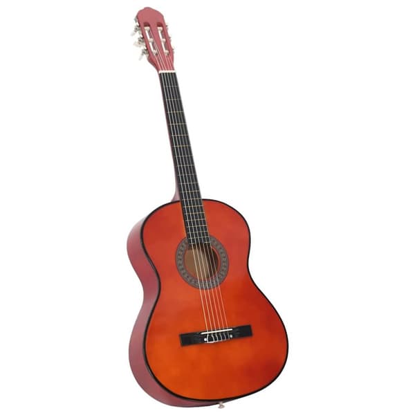 Gitarr för nybörjare klassisk 4/4 39" amerikansk lind
