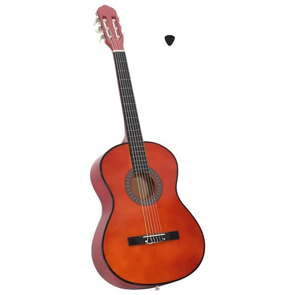 Gitarr för nybörjare klassisk 4/4 39" amerikansk lind